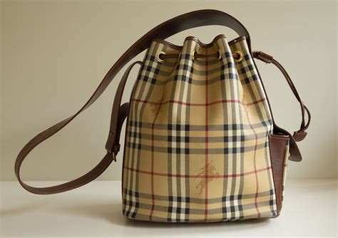 burberry vintage drawstring bag|vintage burberry bags for women.